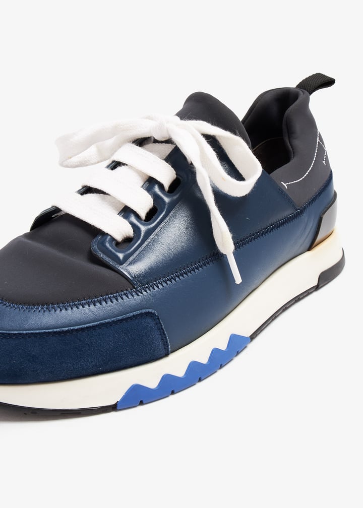Hermès Pre-Loved Stadium sneakers for Men - Navy in UAE | Level Shoes