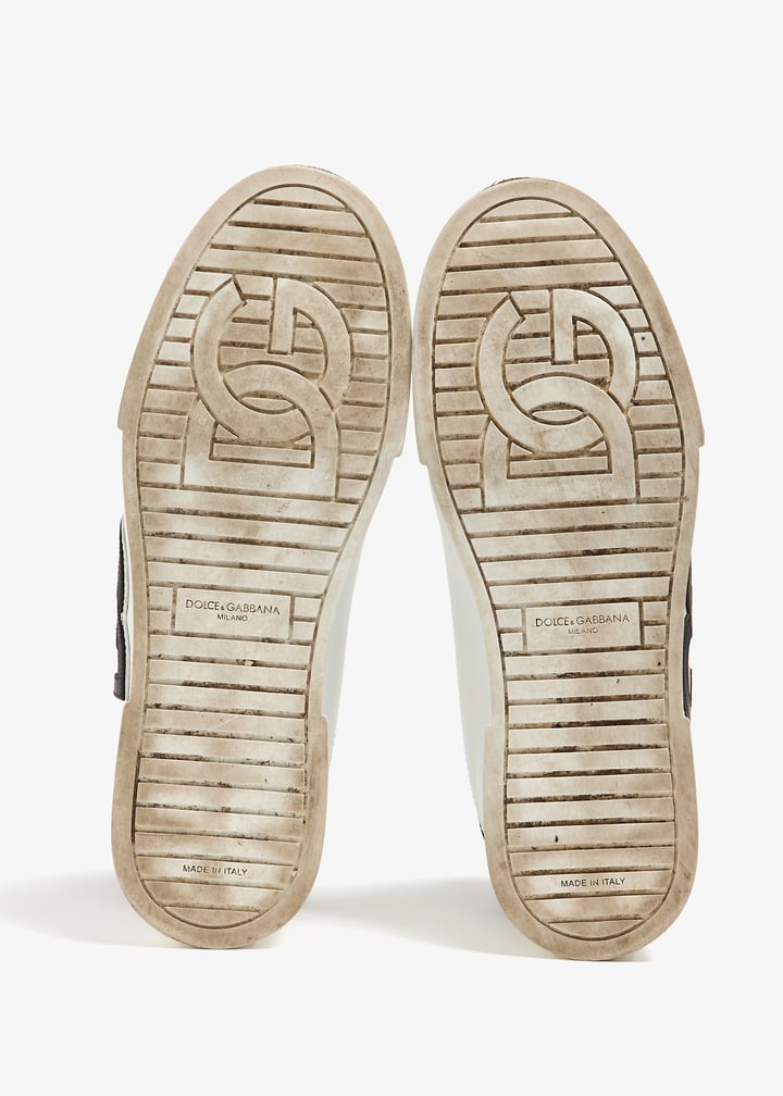Dolce&Gabbana Pre-Loved Portofino sneakers for Men - White