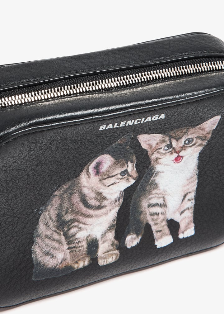 Leather Bag Balenciaga Cat Tote Balenciaga Dog Cat Bag Top