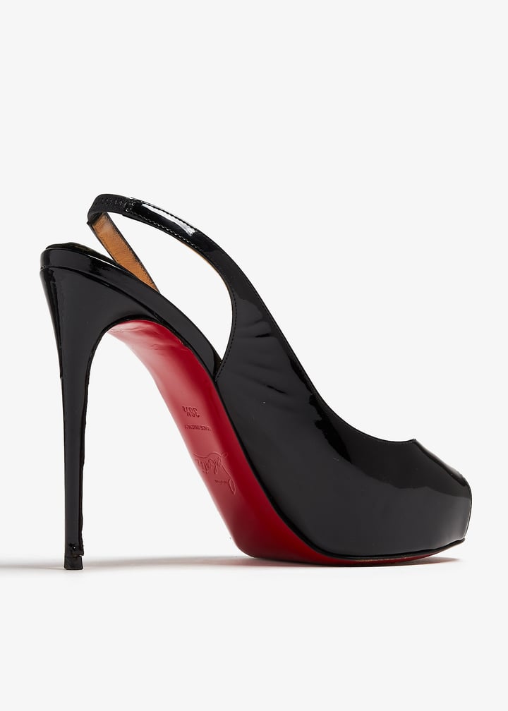 Christian Louboutin Pre-Loved Private Number Sling 120 pumps for