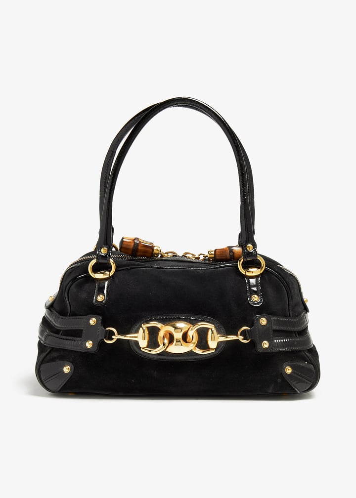 HOT Gucci Leather Wave Boston Bag GG Wave Boston Bag