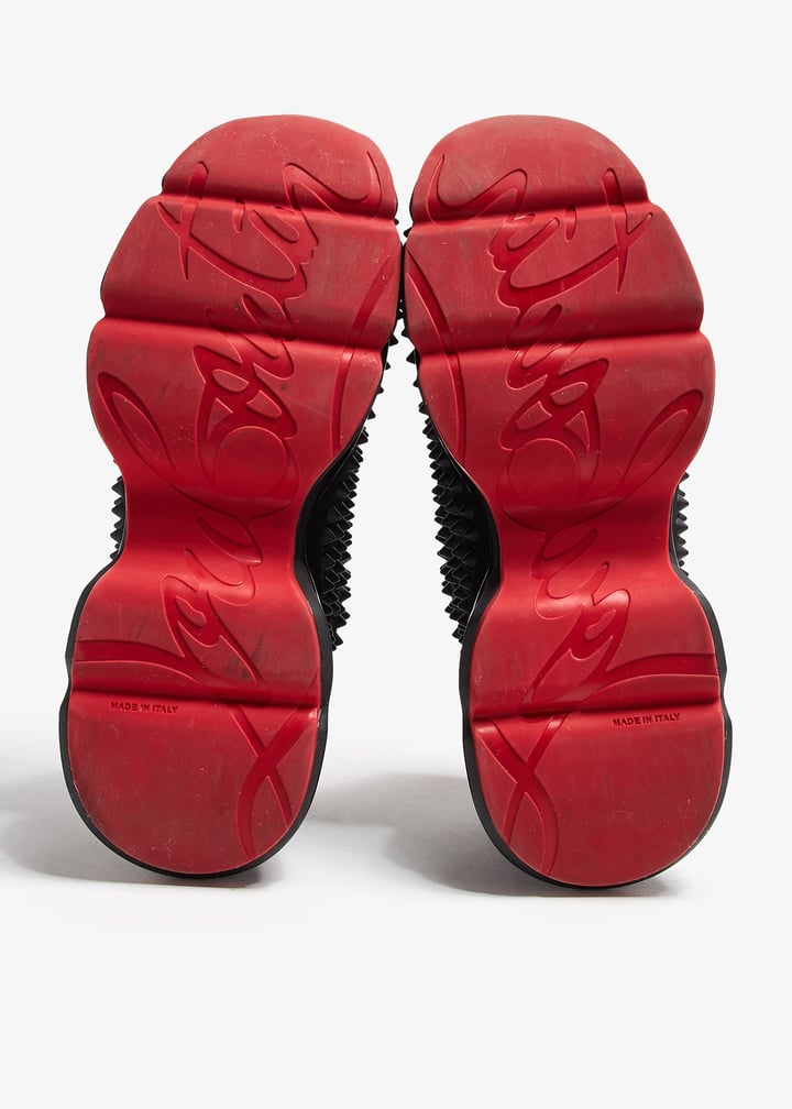 Christian Louboutin Pre-Loved Spike Sock Donna sneaker for