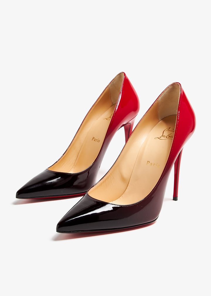 週末セール！Christian Louboutin バレリーナ　ハイヒール Sporty Kate - 100 mm Pumps - Vog patent leather - Loubi