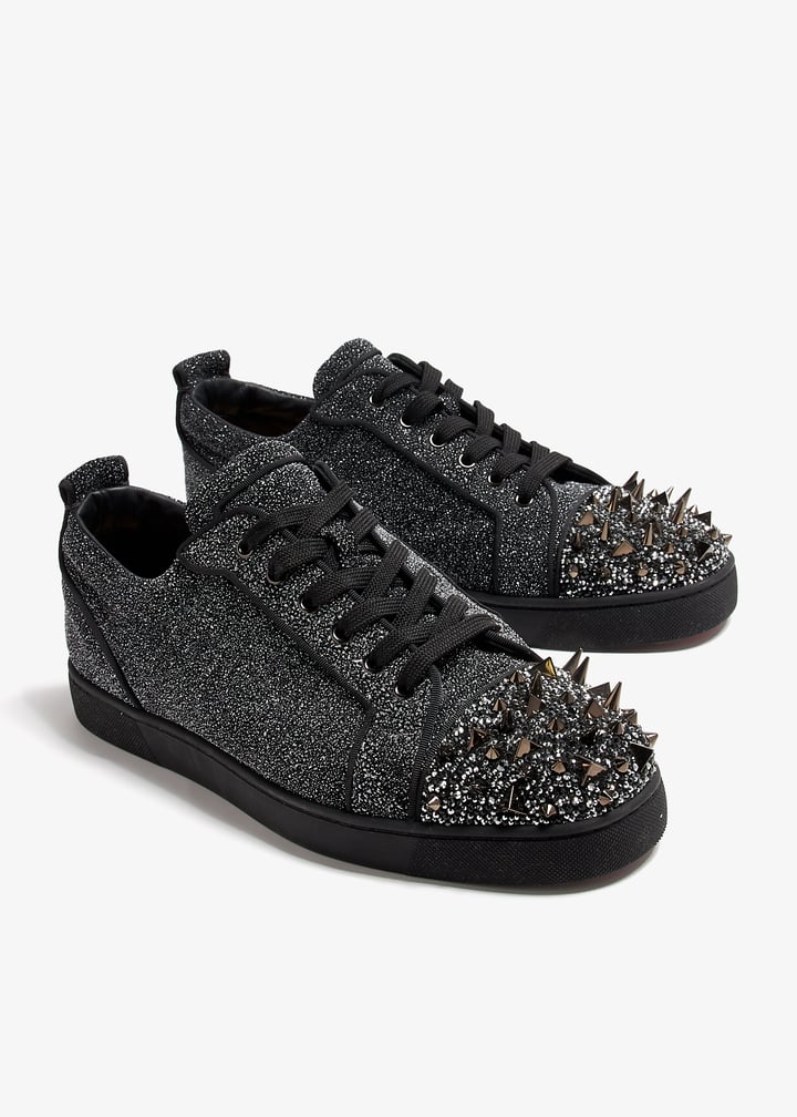 Christian Louboutin Pre-Loved Louis Junior P Pik Pik Strass