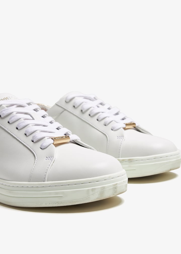 Jimmy Choo Pre-Loved Rome sneakers for Women - White in UAE