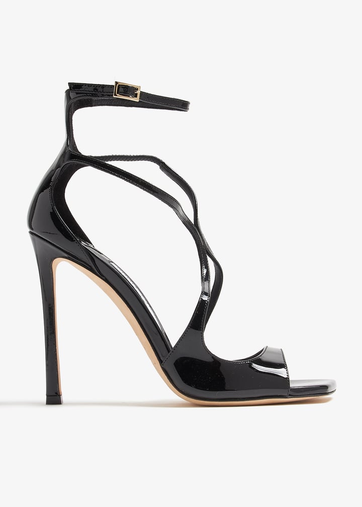 シューズ・サンダルその他 JIMMY CHOO Woman Heeled sandals Brown AYLA110HJB COFFEE JIMMY CHOO Woman Heeled sandals Brown AYLA110HJB COFFEE