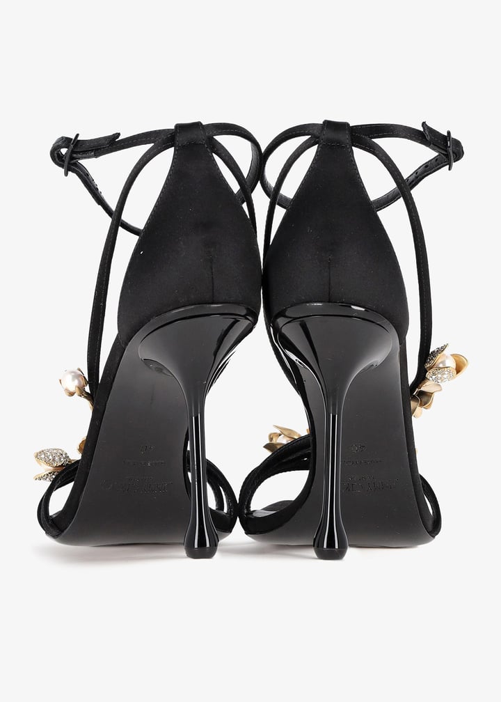 シューズ・サンダルその他 JIMMY CHOO Woman Shoes Black ELERIBALLERINACUKQ BLACK AZIA110PAT_010003_BACK_vg280.jpg