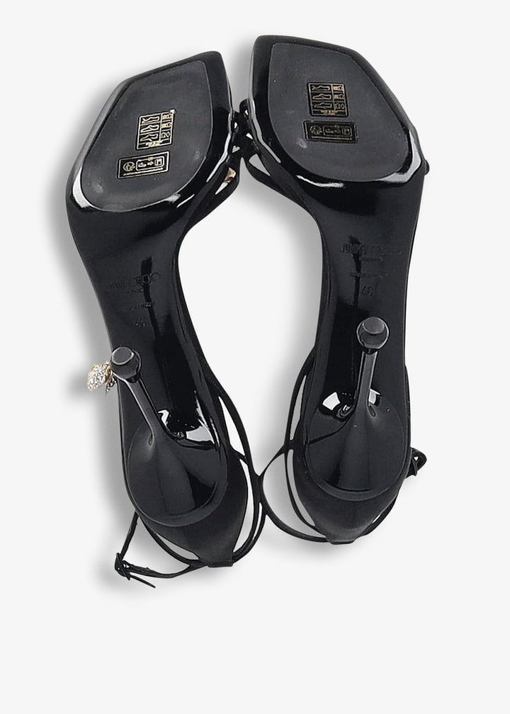 Jimmy Choo Pre-Loved Zea 95 sandals for Women - Black in UAE
