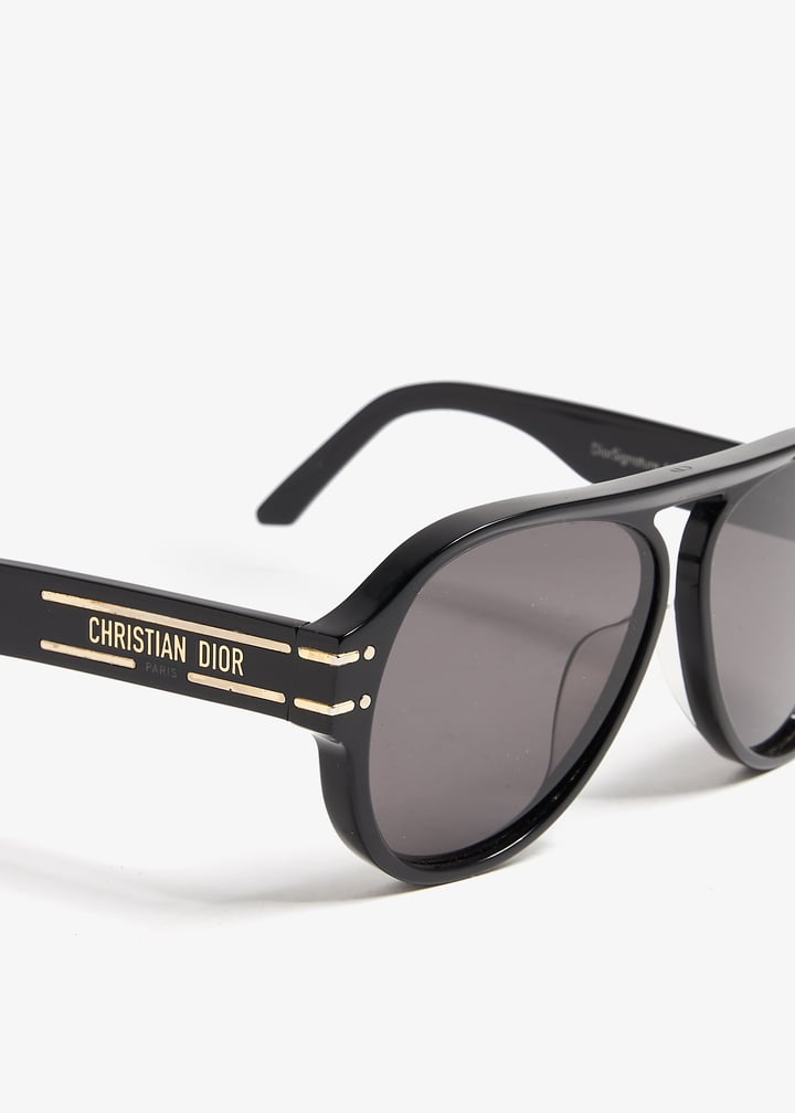 Dior Pre-Loved DiorSignature A1U pilot sunglasses for Women