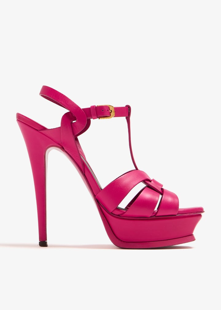 Ysl Heels Platform Saint Laurent 85mm Debbie Platform Sandals