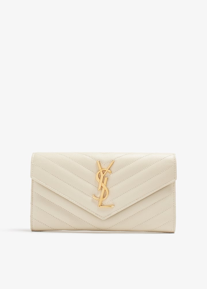 Saint Laurent Pre-Loved Cassandre Matelassé large flap Saint Laurent Pre-Loved Cassandre Matelassé large flap