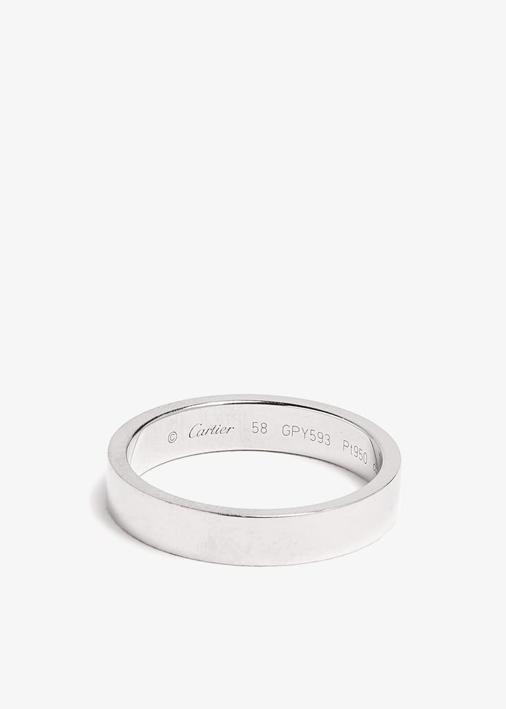 C de Cartier wedding band