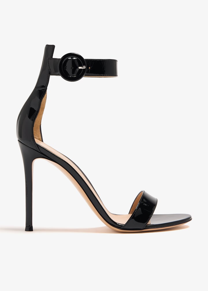 サンダル・ミュール GIANVITO ROSSI PORTOFINO SANDALS IN PATENT LEATHER GIANVITO ROSSI Portofino 70 leather sandals | NET-A-PORTER