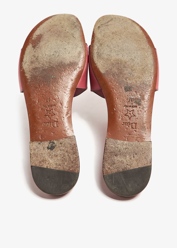 Dior Pre-Loved D-Club sandals for Women - Pink in UAE