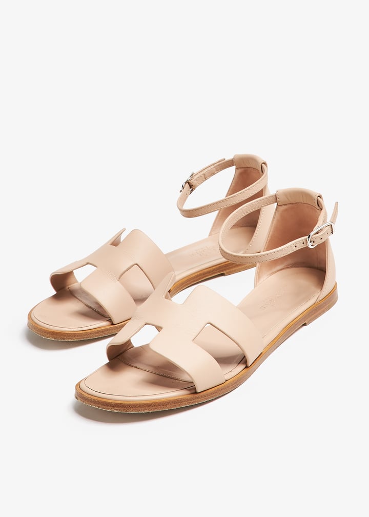 Hermès Pre-Loved Santorini sandals for Women - Beige in UAE