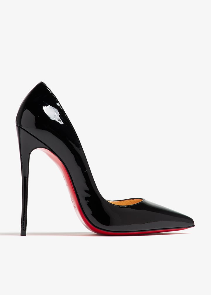 未使用 クリスチャン ルブタン So Kate 120 パテント 黒 37 Christian Louboutin Pre-Loved So Kate 120 pumps for Women