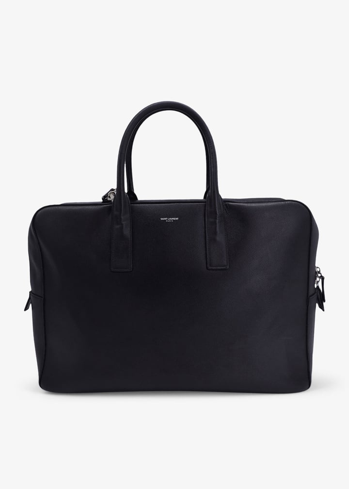 Saint Laurent Pre-Loved Small Museum briefcase for Men Black in