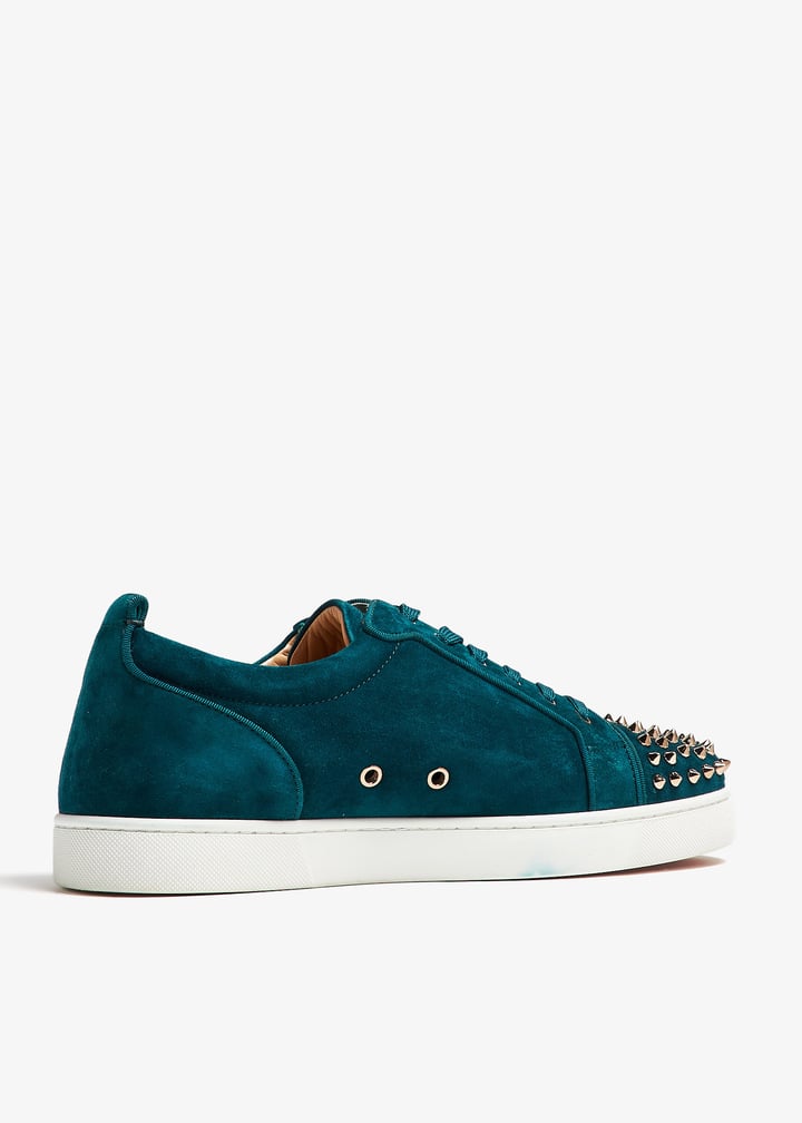 【Christian Louboutin】 Louis Junior Spikesスニーカー Louis Junior - Sneakers - Veau velours - Black - Men
