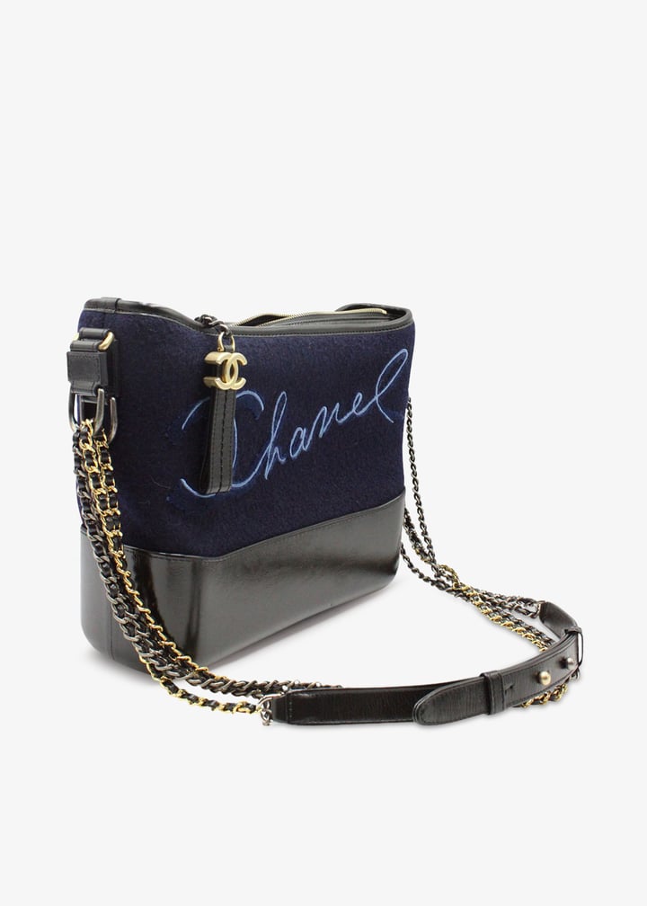 Chanel Pre-Loved Paris-Hamburg embroidered Gabrielle