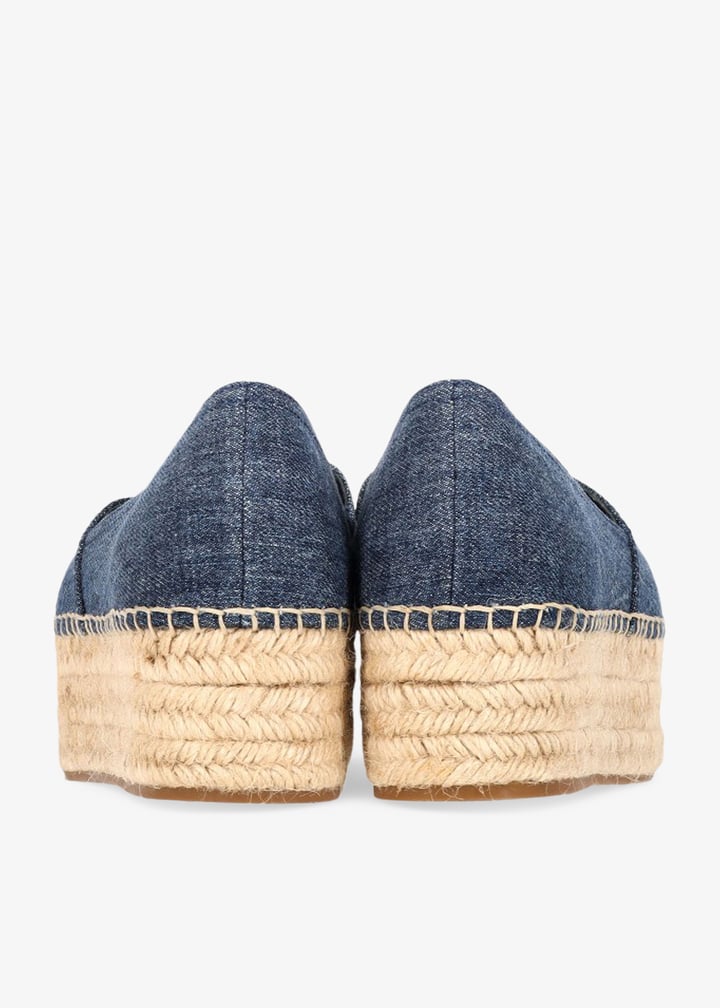 Miu Miu Pre-Loved Peep-Toe platform espadrilles for Women