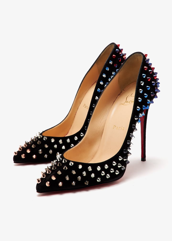 EU37.5 Christian Louboutin 赤黒 ハイヒール 375A Christian Louboutin Alta Vicky Black Size 37.5 | eBay