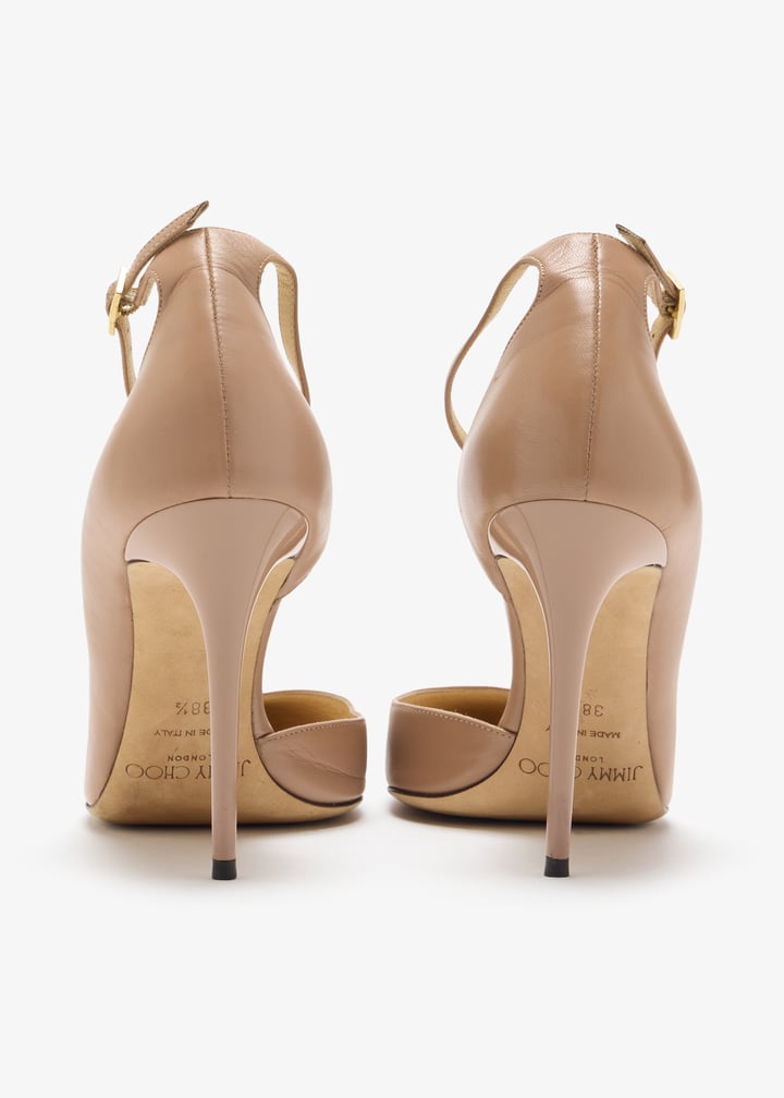 Lucy　0508 Jimmy Choo Pre-Loved Lucy D'Orsay pumps for Women - Beige in UAE