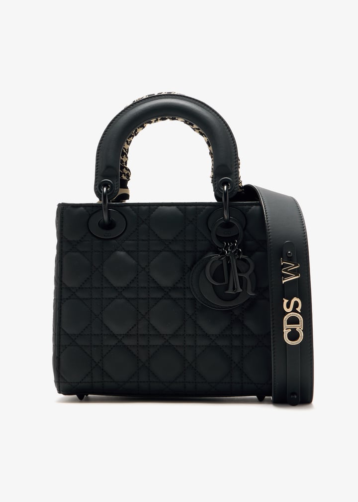 Lady Dior My ABCDior バッグ スモール ブラック Dior Pre-Loved Small Lady Dior My ABCDior bag for Women