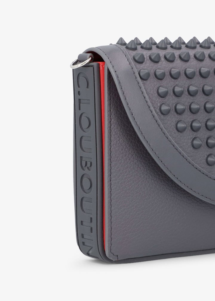 Christian Louboutin ショルダーバッグ グレー Christian Louboutin Pre-Loved Explorafunk crossbody bag for Men