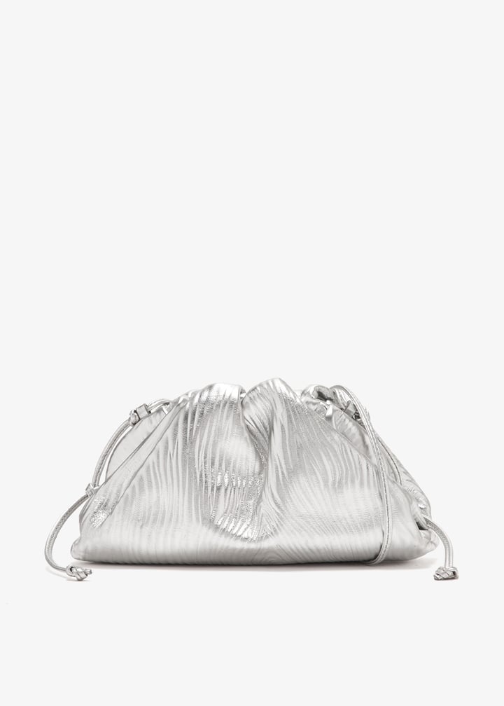 Bottega Veneta Pre-Loved Mini Pouch bag for Women - Silver