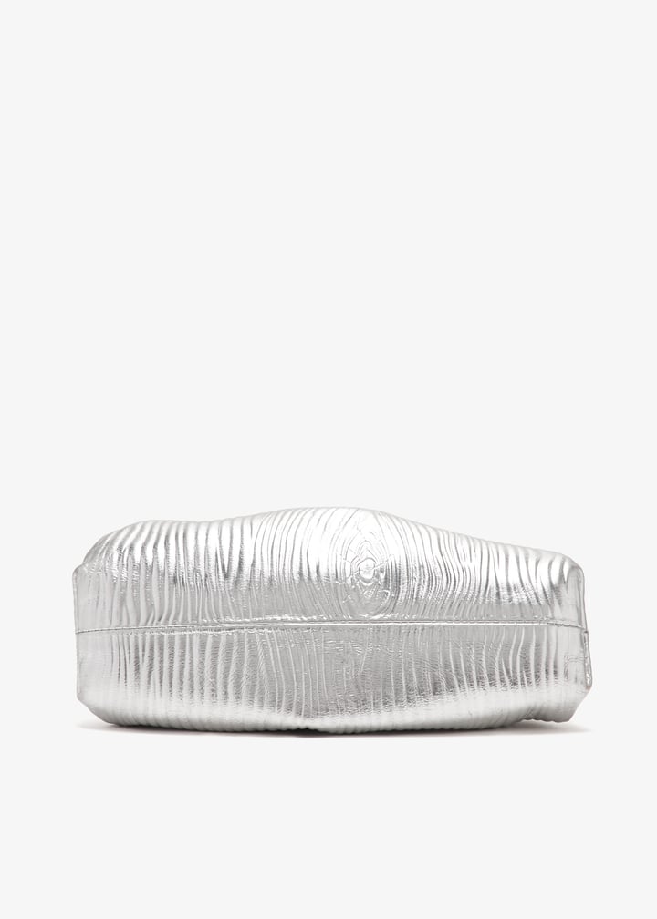 Bottega Veneta Pre-Loved Mini Pouch bag for Women - Silver