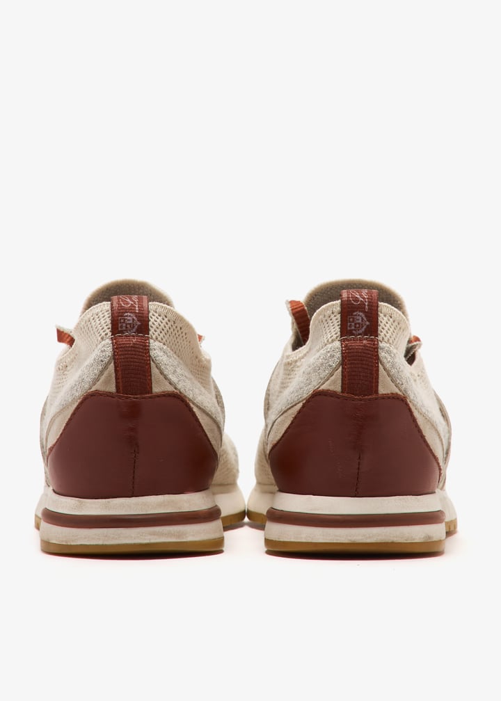 スニーカー LORO PIANA 360 LP LADY FLEXY WALK SNEAKER 360 LP Lady Flexy Walk Sneaker Wish® Wool Lotus Root | Loro