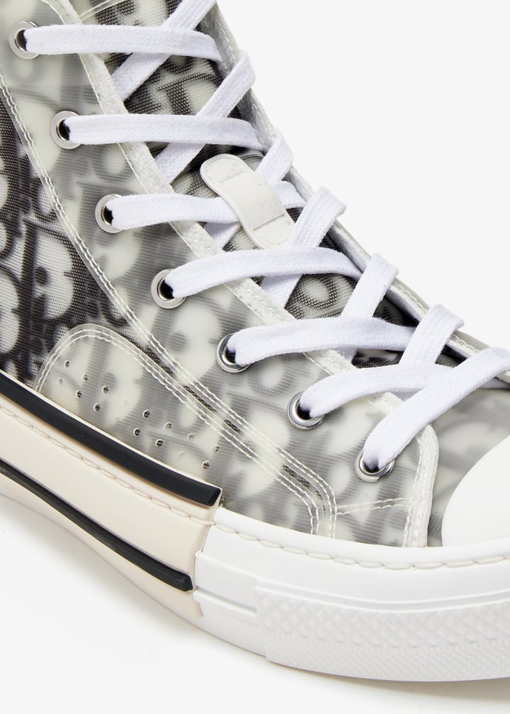 Dior Pre-Loved B23 Oblique high-top sneakers for Women