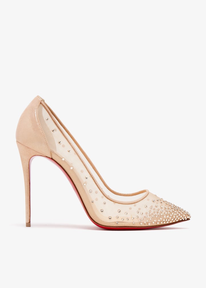 Christian Louboutin Pre-Loved Follies Strass 100 pumps for