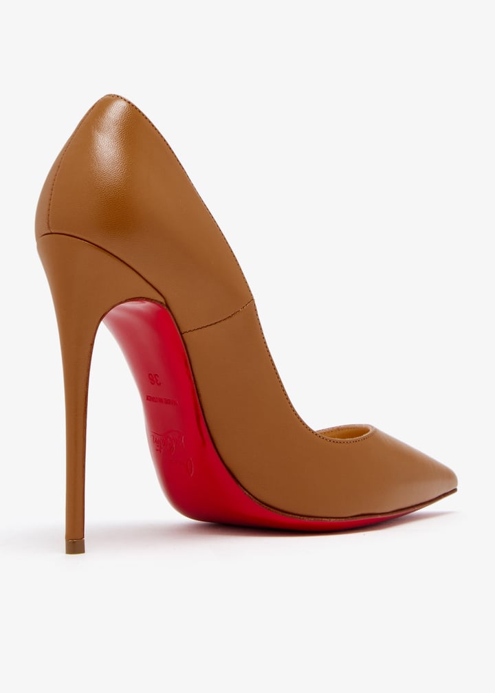 Christian Louboutin ハイヒール ブラウン Kate Max Booty - ローブーツ - カーフレザー - ブラック
