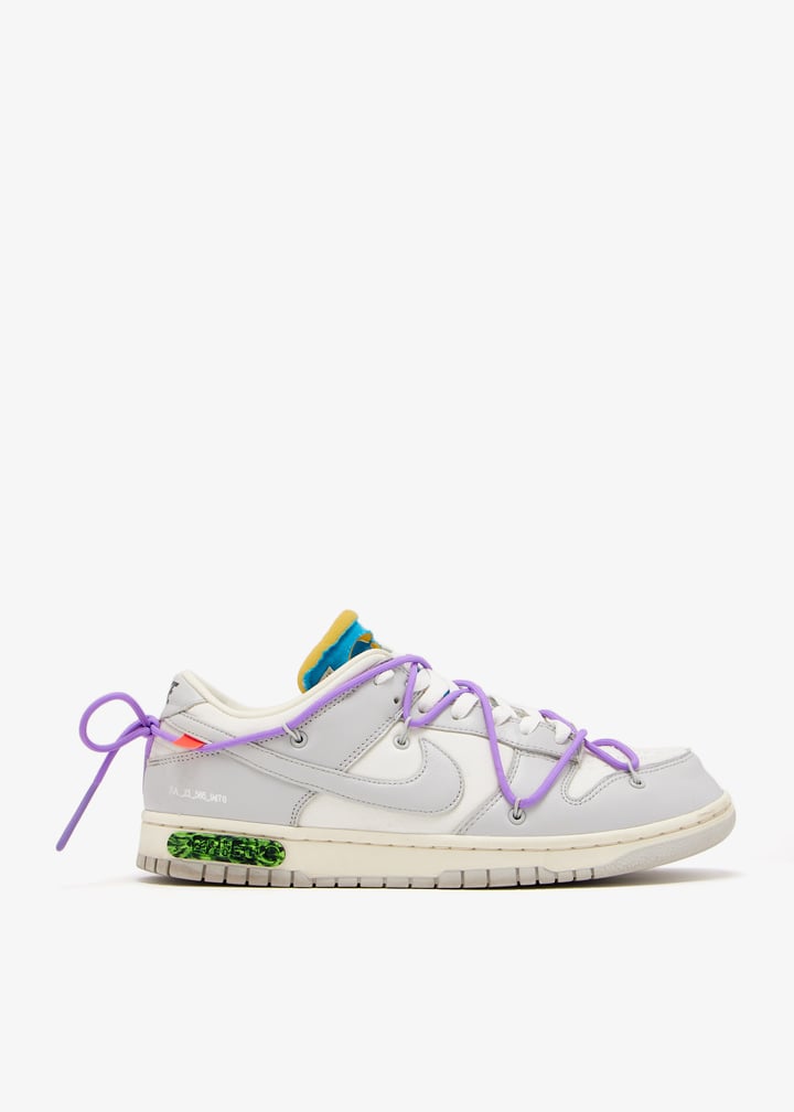 Dunk Low Off-White ホワイト/パープル Nike Dunk Low Off-White Lot 28 – YankeeKicks Online
