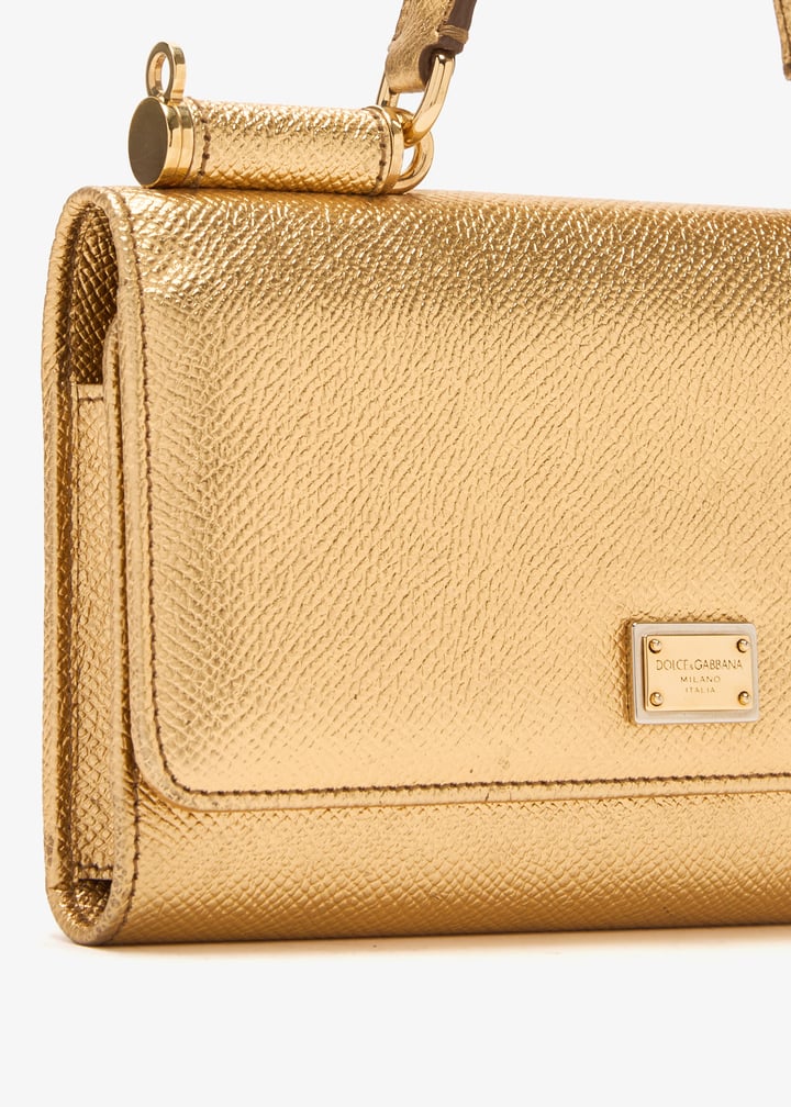 Dolce&Gabbana Pre-Loved Miss Sicily Von chain wallet for Women
