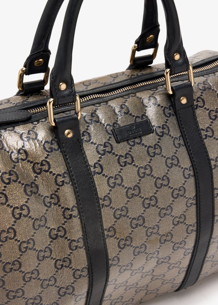 Gucci Pre-Loved GG Crystal Joy Boston medium bag for Women