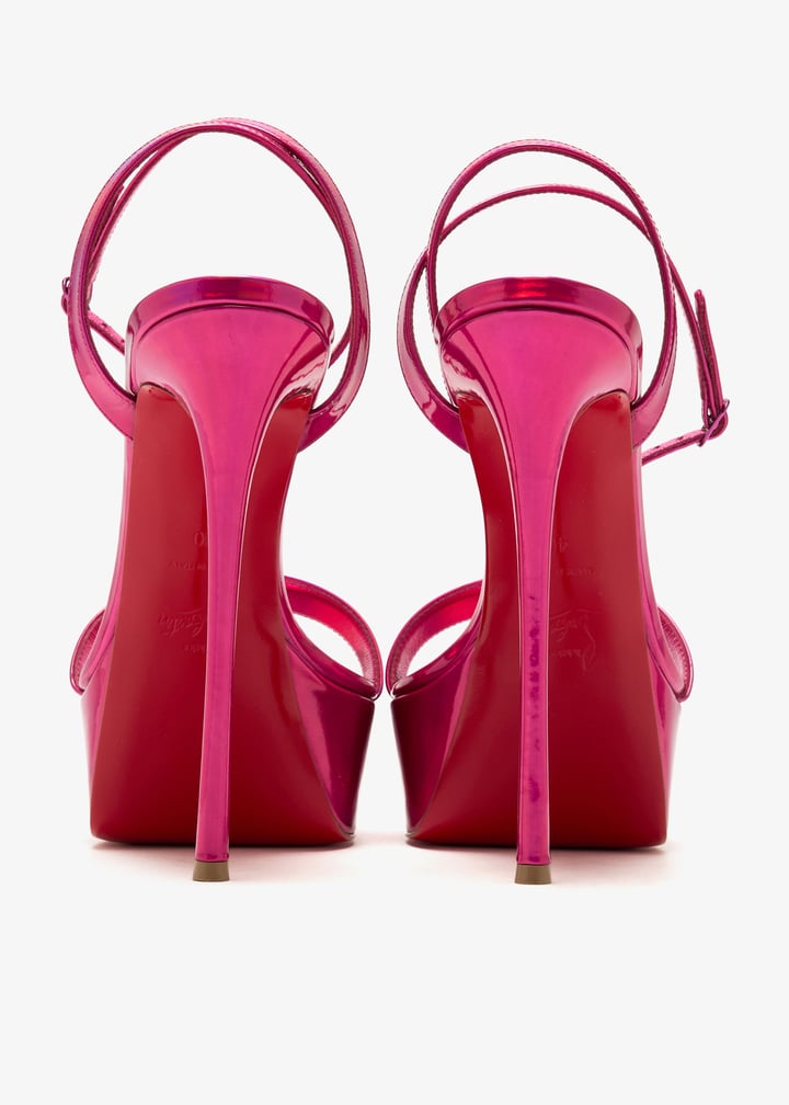 Christian Louboutin Pre-Loved Loubi Queen Alta platform sandals