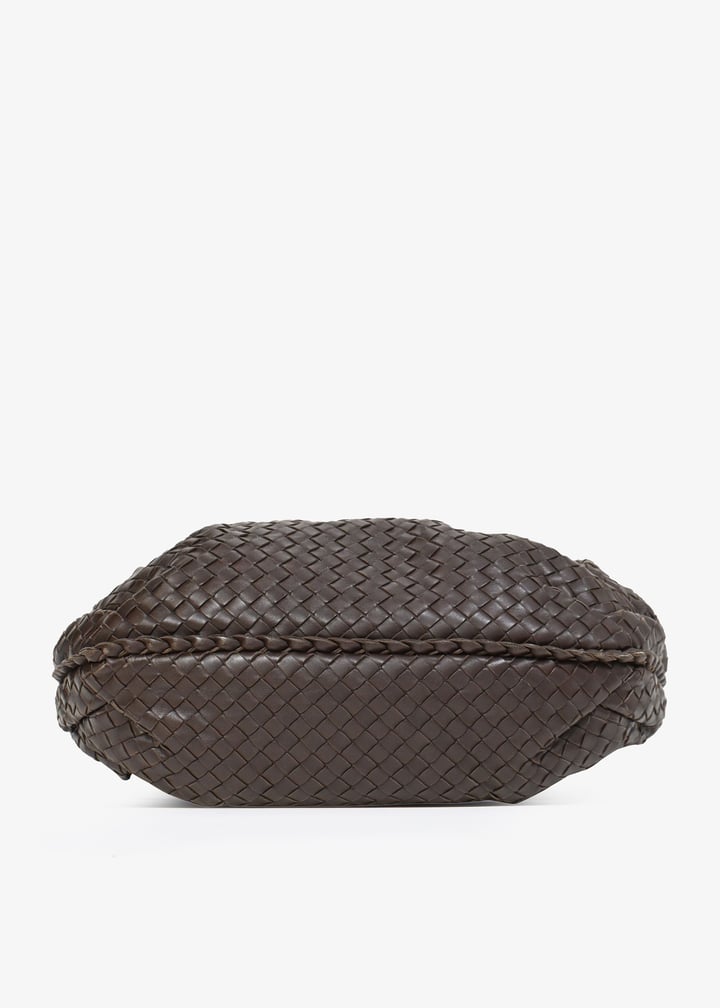 バッグ BOTTEGA VENETA Intrecciato hobo bag Bottega Veneta Intrecciato Hobo Bag Medium size BrownLeather