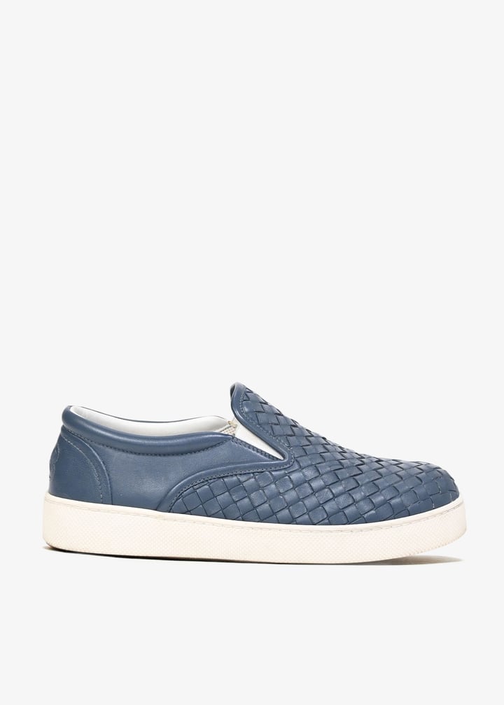 Bottega Veneta Pre-Loved Dodger slip-on sneakers for Men Blue in