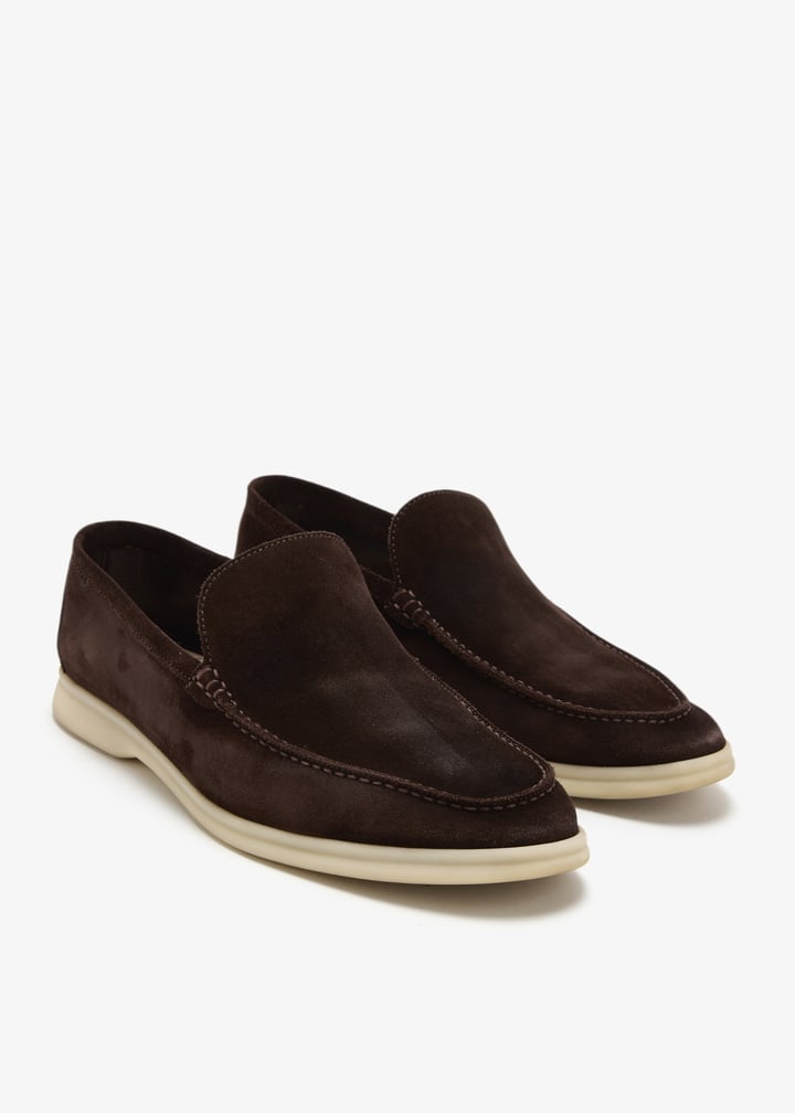 Loroc Piana Pre-Loved Summer Walk loafers for Men - Brown in