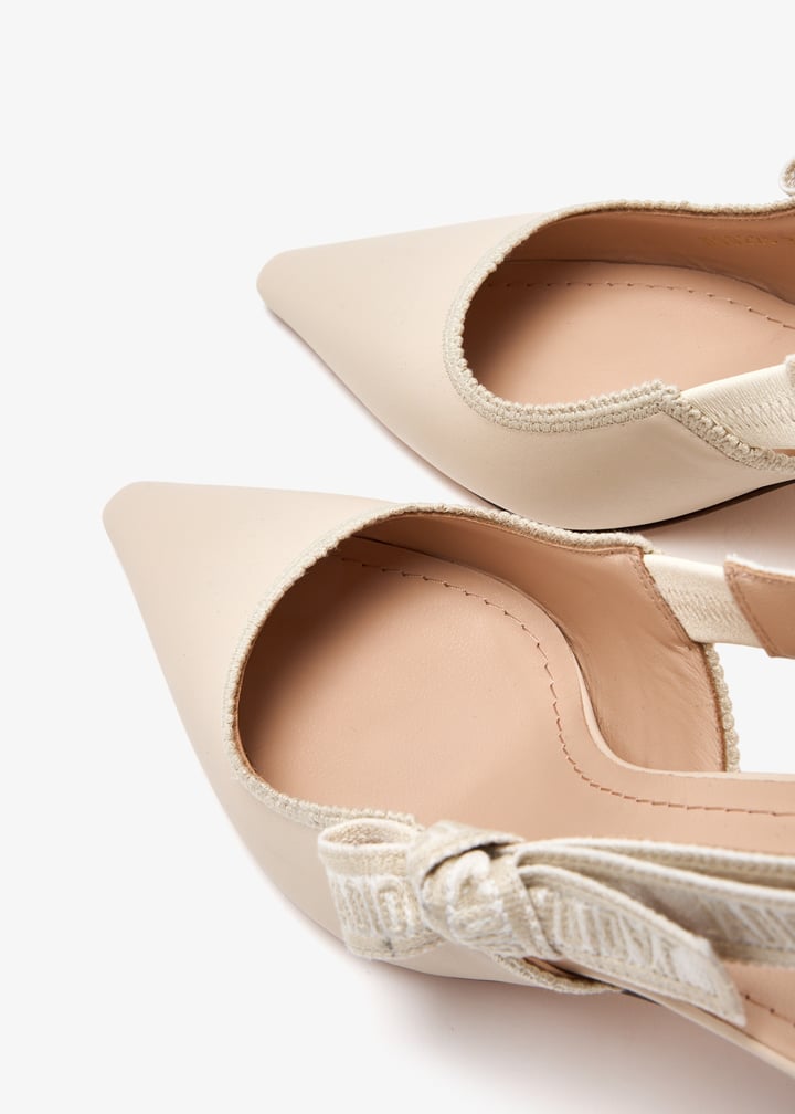 L.B❤︎.*  Dior J'ADIOR ベージュ ハイヒール Dior Pre-Loved J'Adior slingback pumps for Women - Beige in
