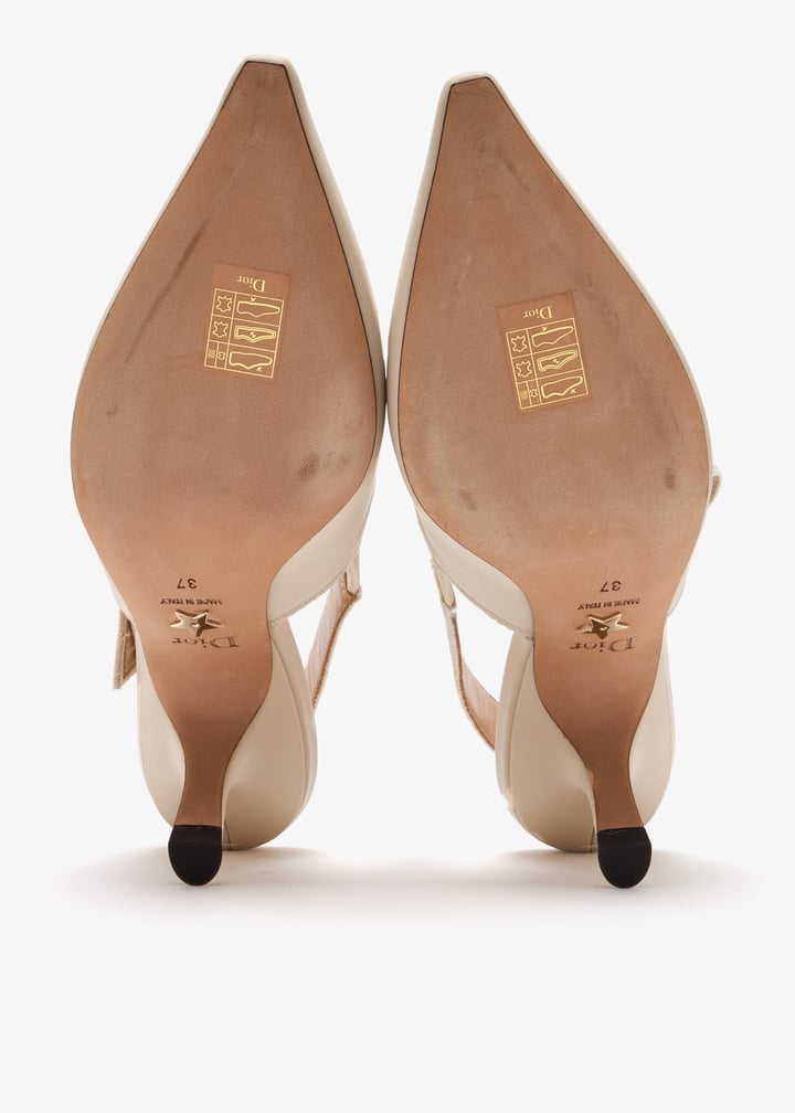 Dior Pre-Loved J'Adior slingback pumps for Women - Cream in Oman