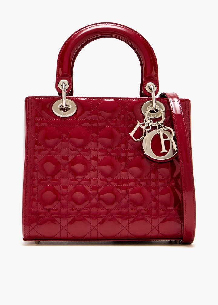 Dior Pre-Loved Medium Lady Dior bag for Women Red in UAE Level