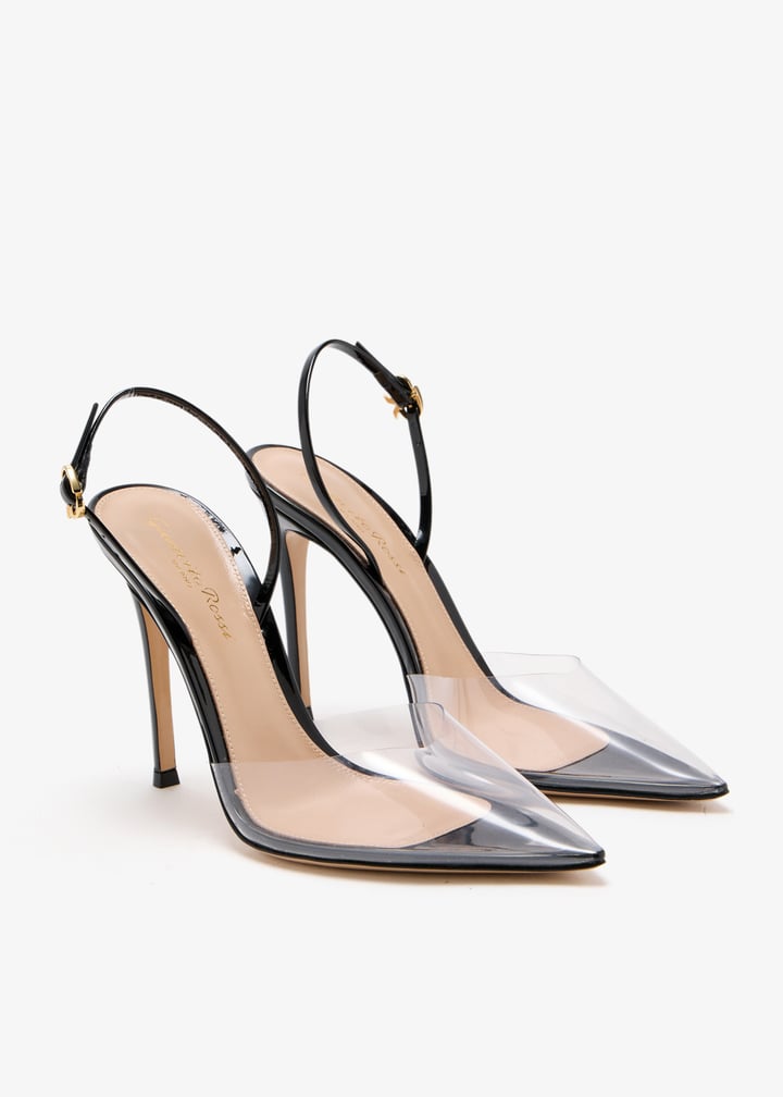 Ribbon D'Orsay 105 slingback pumps