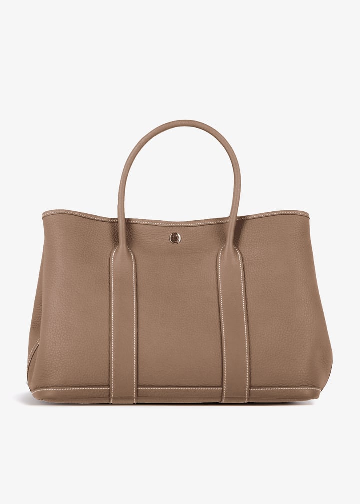 Hermès Pre-Loved Garden Party 36 Etoupe Negonda bag for Women