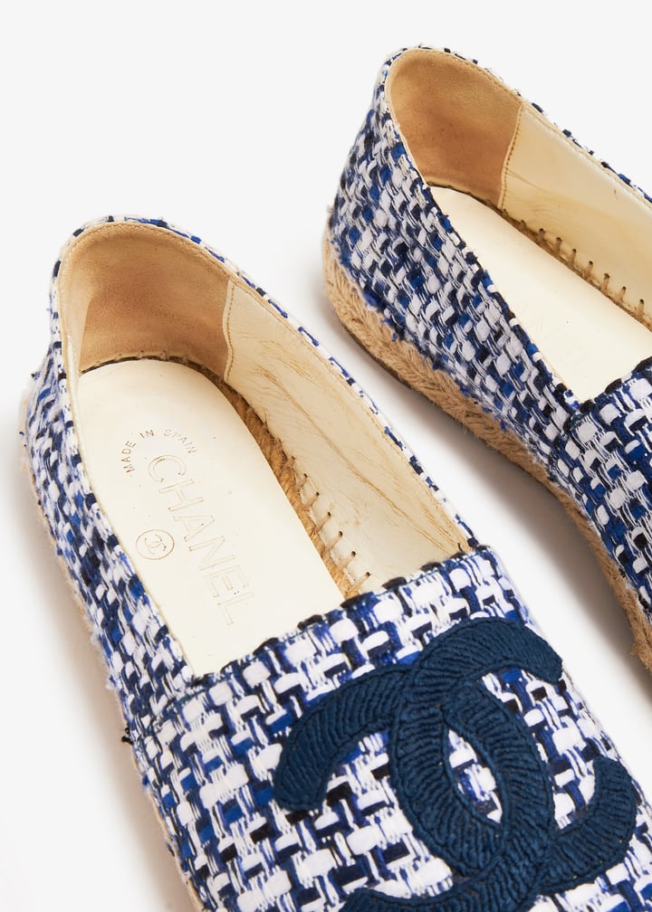 Espadrilles Shoes Chanel Women's Tweed Espadrilles