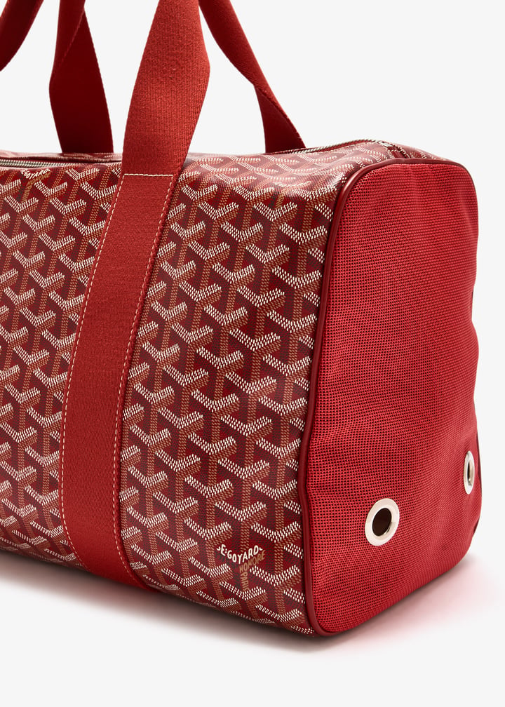 Goyard Pre-Loved Voltigeur MM Pet Carrier Bag for Women - Red in UAE ...