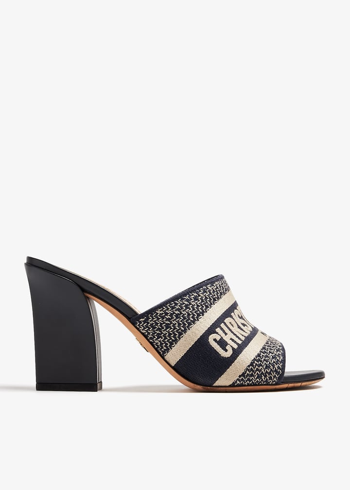 Dior Pre-Loved Dway mules for Women - Blue in UAE | Level Shoes