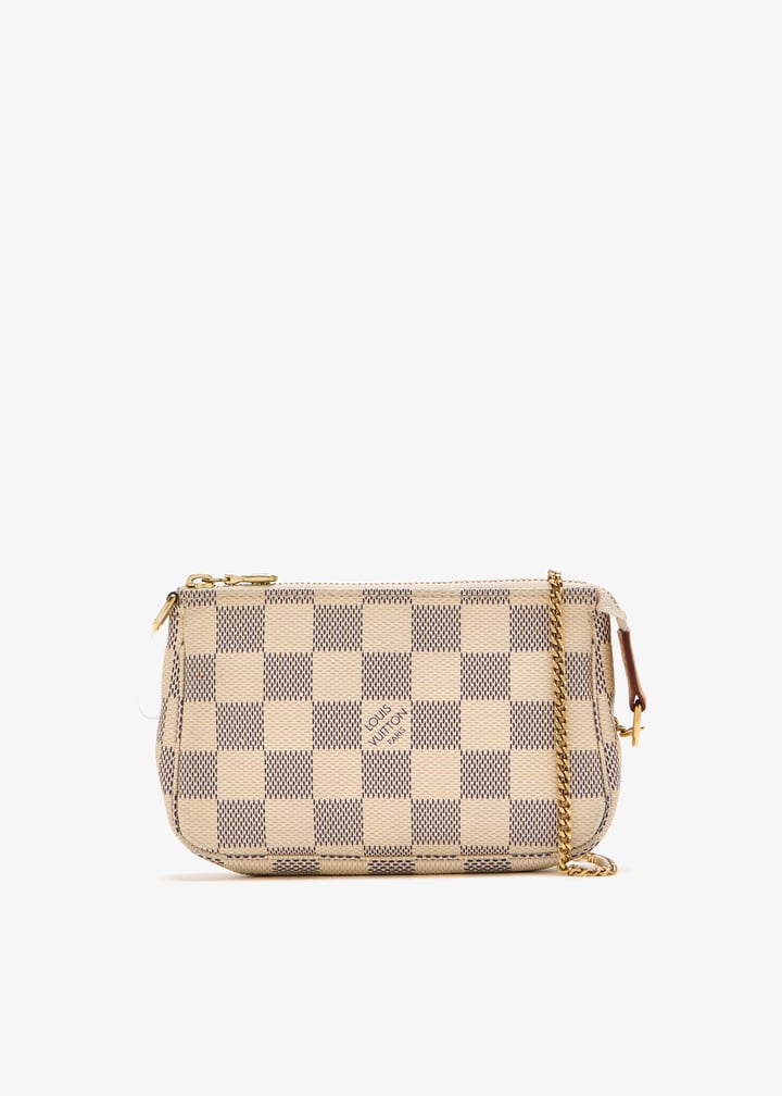 Louis Vuitton Pre-Loved Mini Pochette Accessoires bag for